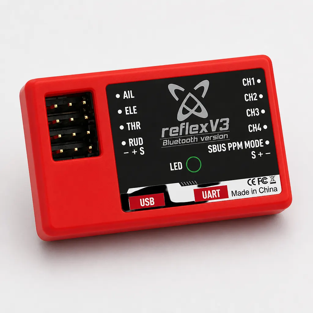 RC Aircraft Flight Stabiliser and included accessories